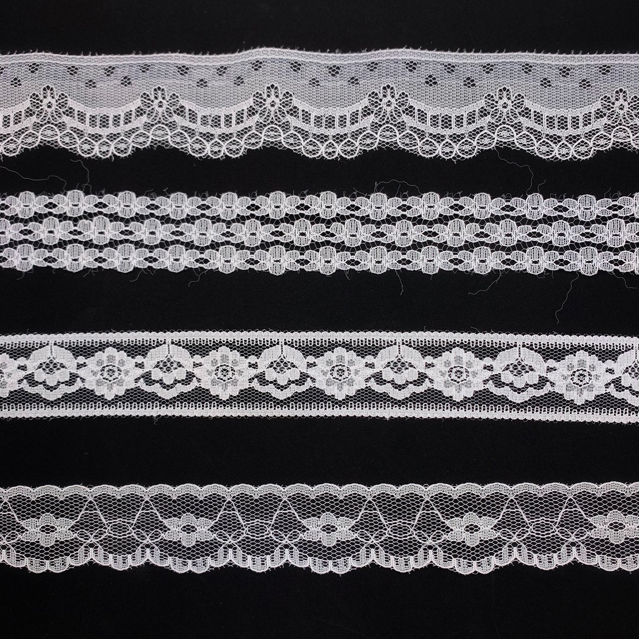 Wholesale Prepare Ready Stock Spandex Tulle Elastic Lace Trim For Underwear