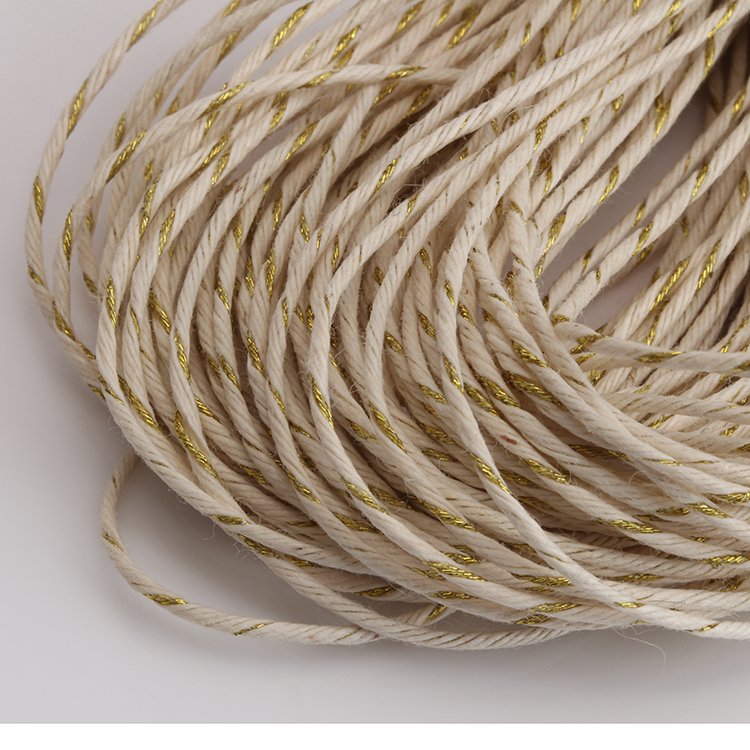 Polyester Glitter Cords 20 Colors Available Shoes Bags Garments Home Textiles Macrame Flat Braided Metal Drawstring Rope Braided