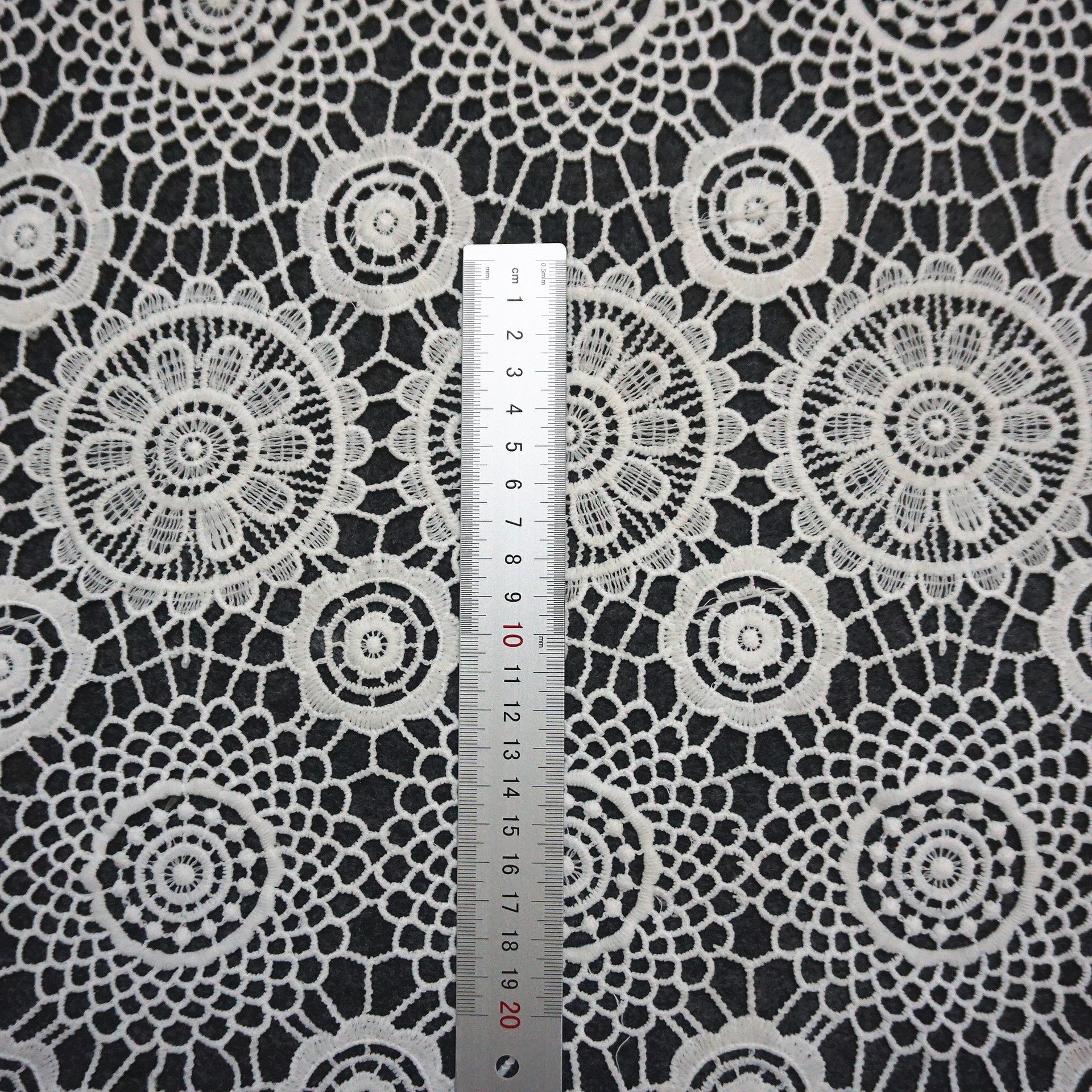 Low price Supply Bridal Supplier French Lace Narrow Stretch 6.0 CM Elastic Lace Trim