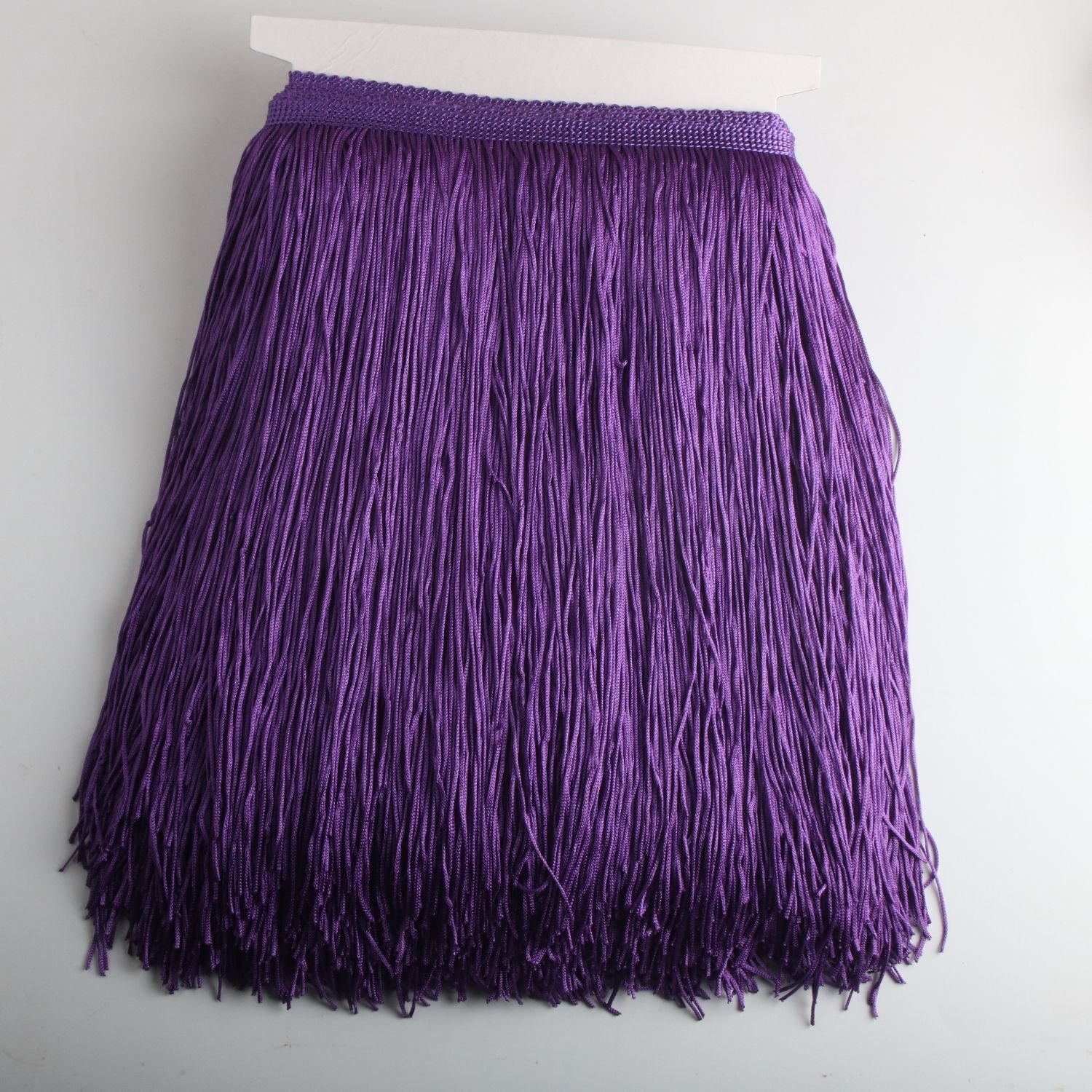 30CM Satin Colorful Polyester Tassel Fringe Lace For Dance Skirt Dress Tassel Fringe Trim