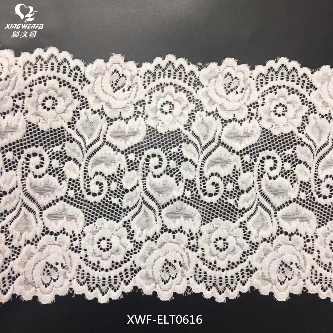 women underwear stretch lace trim elastic lace trim white lace elastic fabric