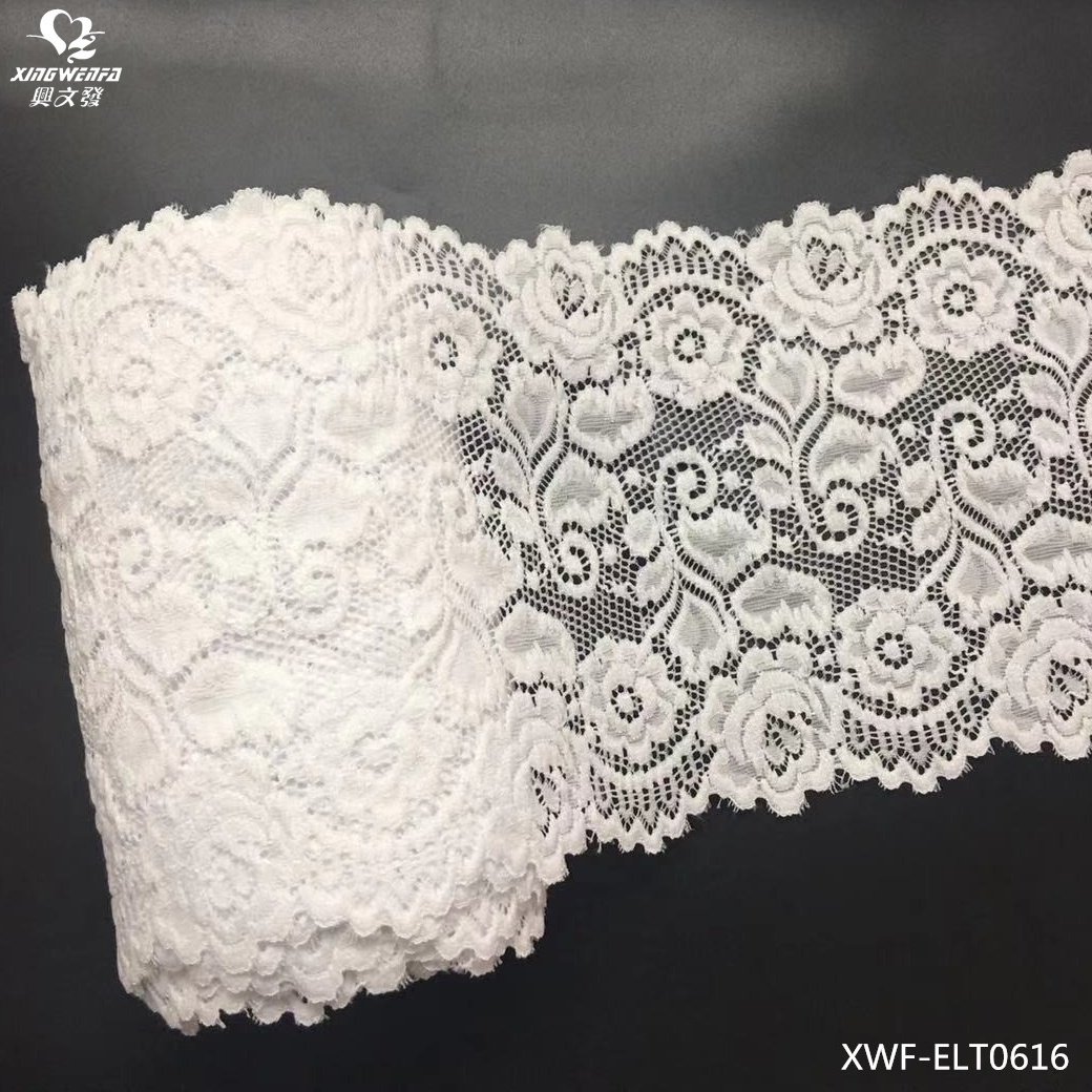 women underwear stretch lace trim elastic lace trim white lace elastic fabric