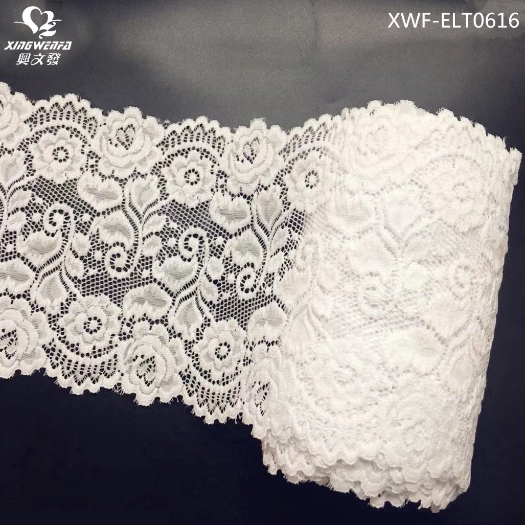 women underwear stretch lace trim elastic lace trim white lace elastic fabric