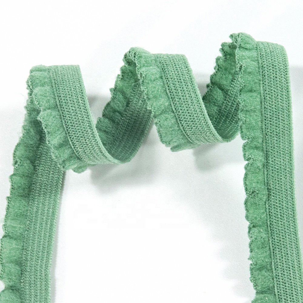 Underwear pants bra stretch elastic lace edge trim ribbon soft waistband picot elastic
