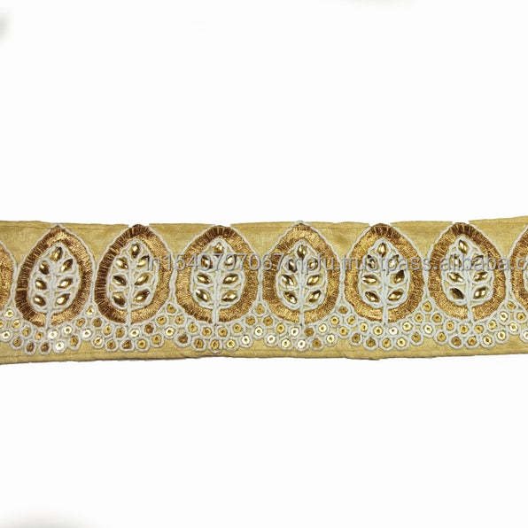 Latest 2024 Indian Floral White Lace Trim Decorative Trim Eyelet Lace Trim Embroidered trim White Flower Trim Lace width 6 cm