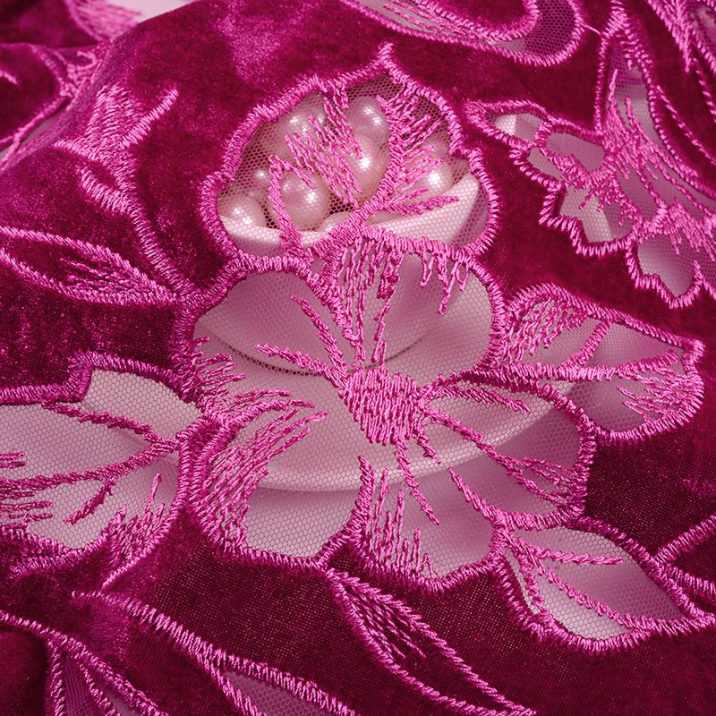 Wholesale custom Water soluble lace embroidery fabric 100% polyester guipure lace trim from China