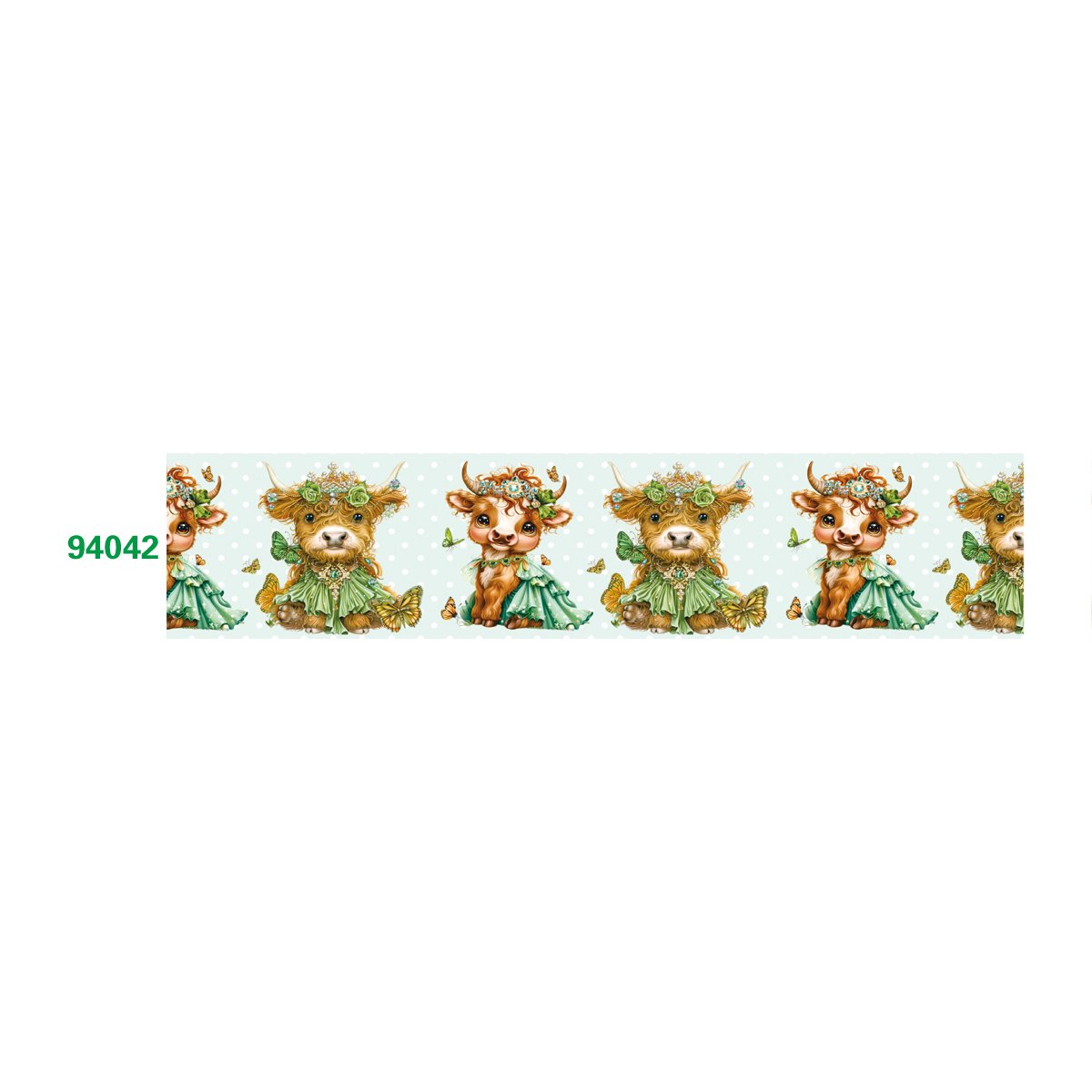 75mm 3inch 50yards printed satin ribbon decorating flower bouquet cake gift ribbons