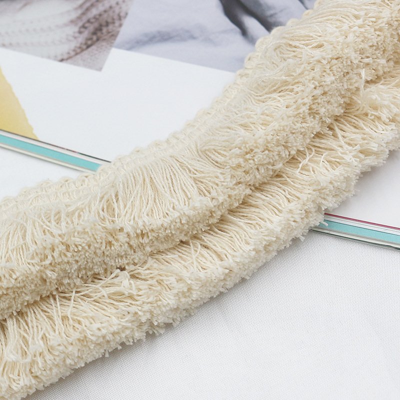 Stock 3.8CM Wide Fringe Tassel Trim Multi-Colored Lace Trim Fringe Trim Lace For Sewing Crafts Clothing Curtains