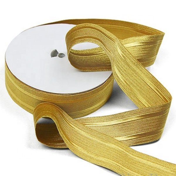 2024 High Quality Gold Braids Laces Uniform Gold Bullion Wire Trimmings Braids Trim Galloon Textile Craft OEM Demand