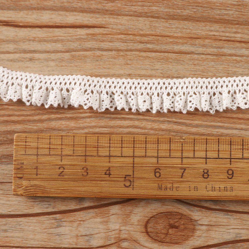 fashion design stretch trimming embroidery 90% cotton 10% spandex crochet lace trim for clothing