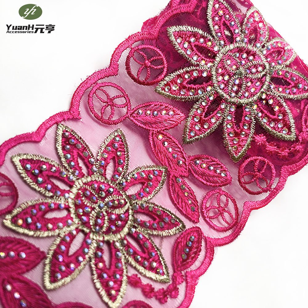 Latest Original Design Luxury Sequins Fashion Mesh Laser Organza Embroidery Lace Fabric For African Wedding Dresses