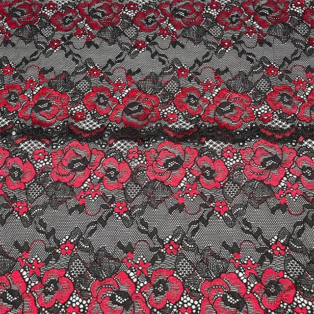 TUTON Custom French Elastic Lace 18 CM Trim Wholesale For Dress