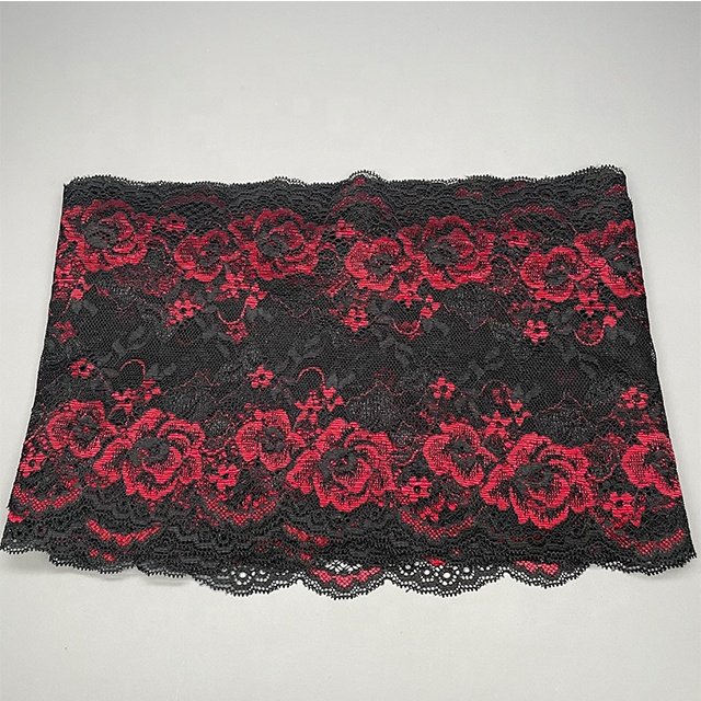 TUTON Custom French Elastic Lace 18 CM Trim Wholesale For Dress
