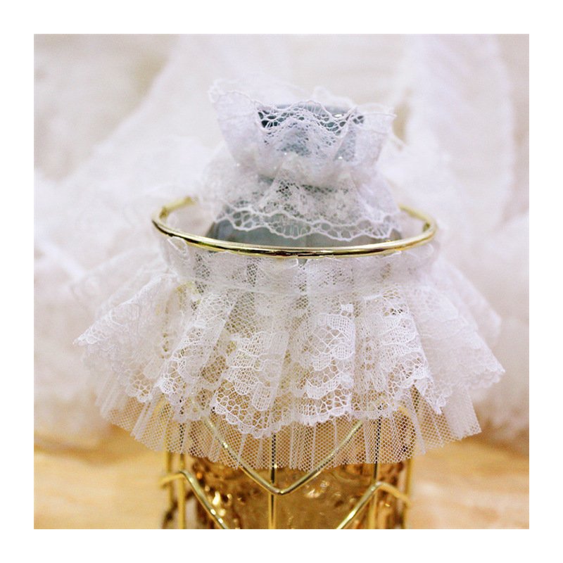 Eco-Friendly Sustainable Macrame Tulle Polyester Bridal Fabric Wholesale Mesh Voile Embroidery Trim Chemical Elastic Lace
