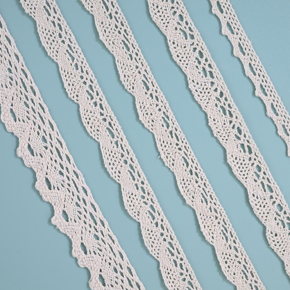 Embroidery Cotton Crochet Lace Trim 2cm/3cm Lace Ribbon for Sewing