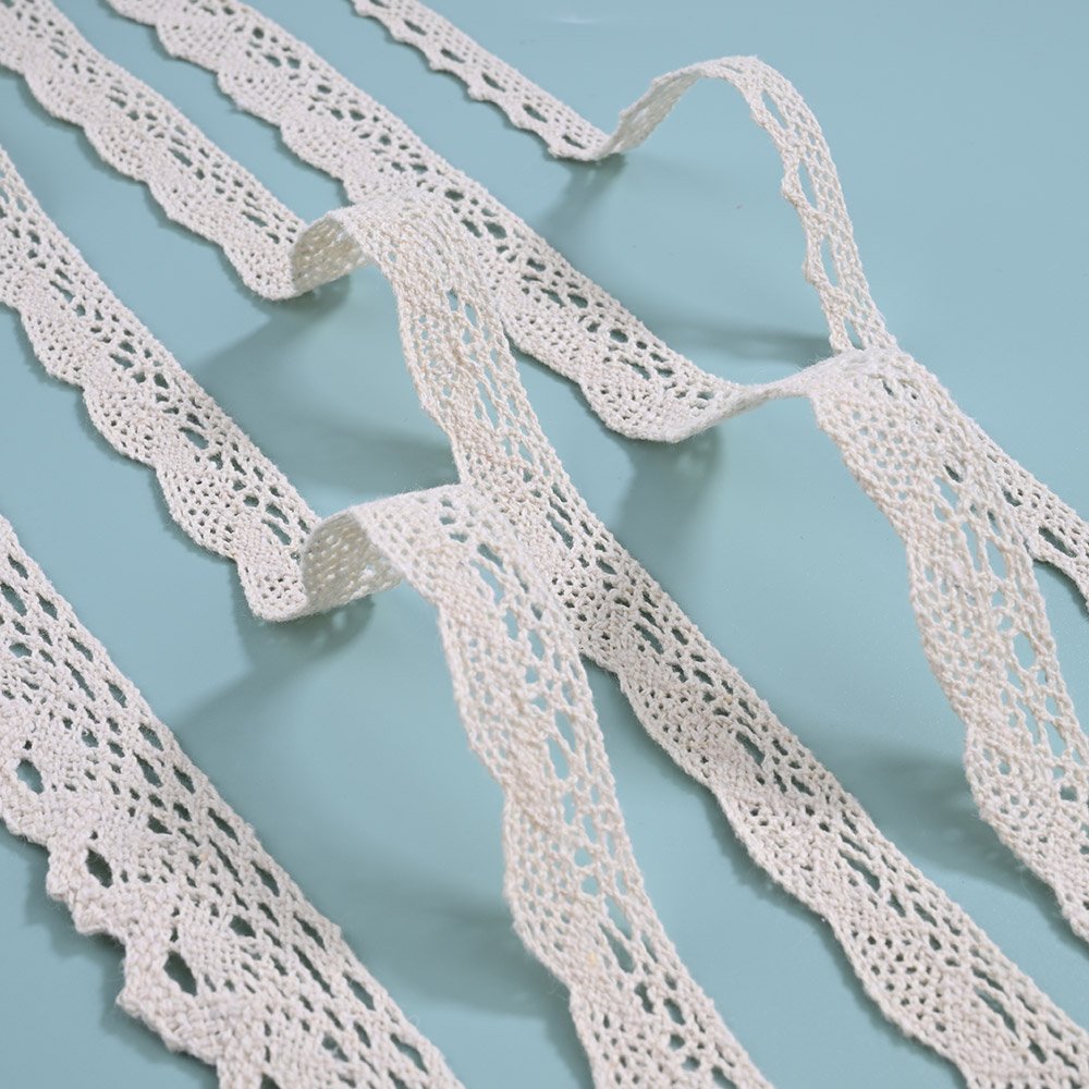 Embroidery Cotton Crochet Lace Trim 2cm/3cm Lace Ribbon for Sewing