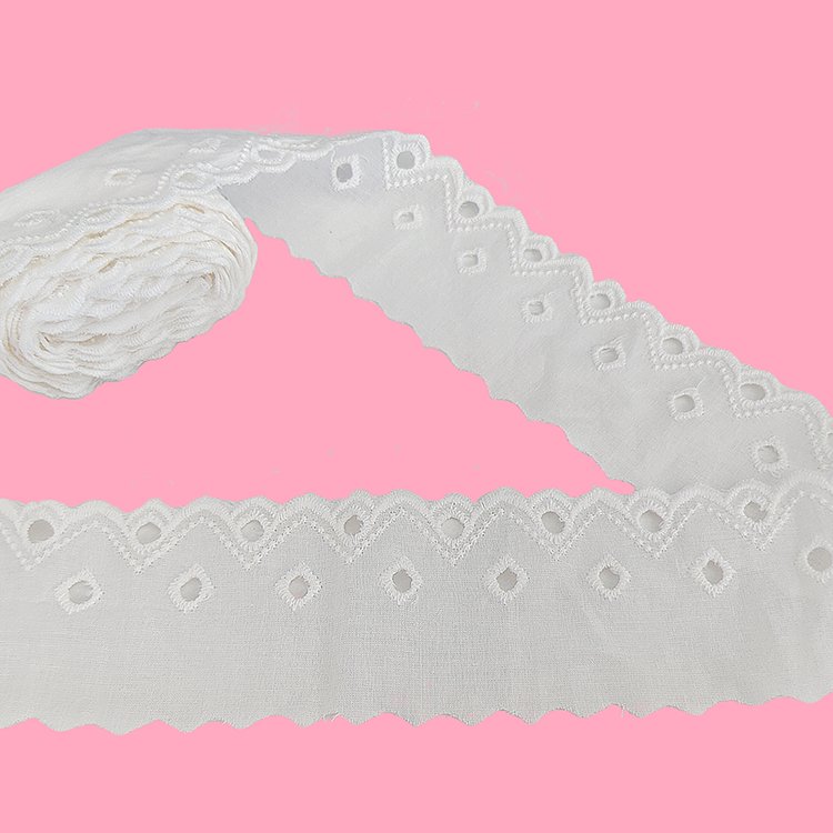 DIY Handmade Sewing Supplies for Bridal Wedding Decorations Guipure Vintage Lace Cotton Fabric