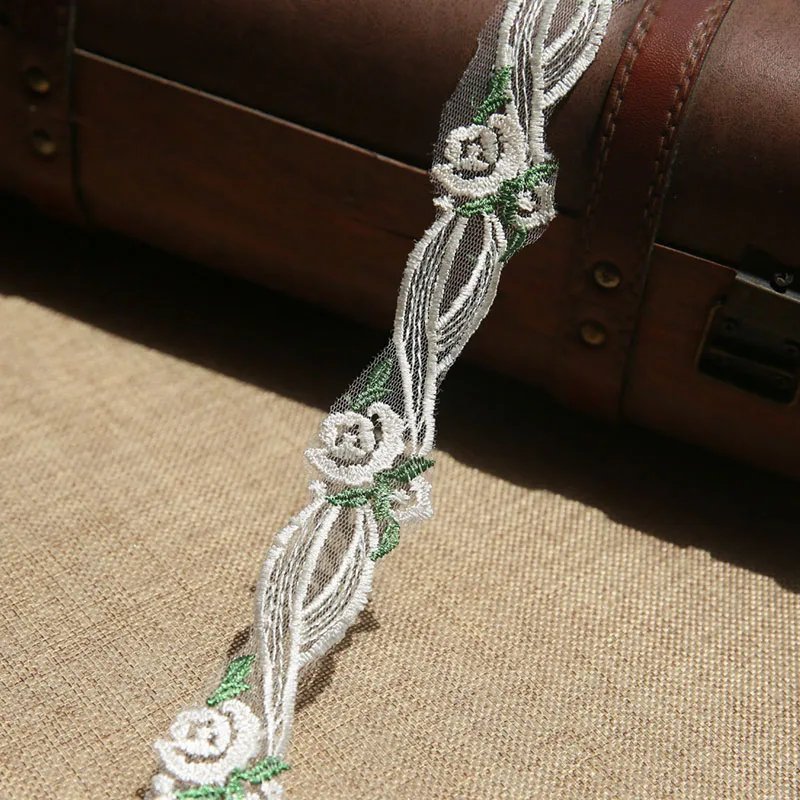 Handmade Lace Ribbon Fabric Lace Trimmings for Sewing Accessories Wedding Decoration DIY Craft Supplies