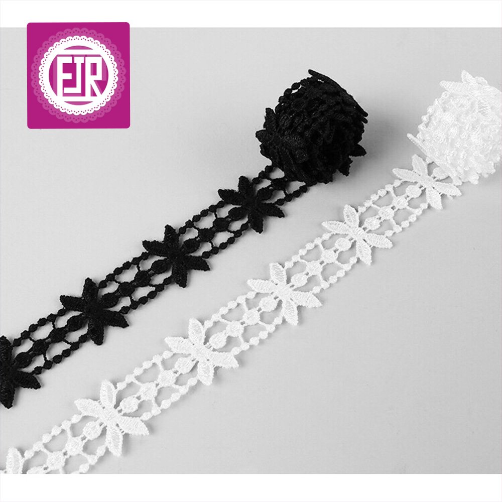 2cm wide decorative lace trim for garment