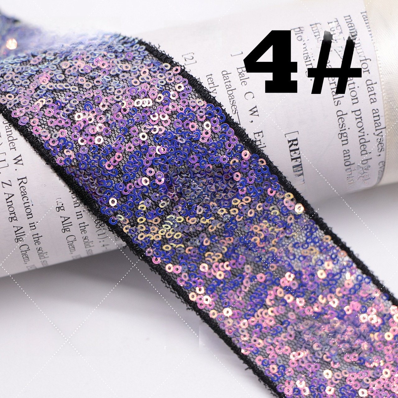 DIY Trimming Sewing Accessories Trims Embroidered Lace Ribbons Dance Dress Sequins Lace