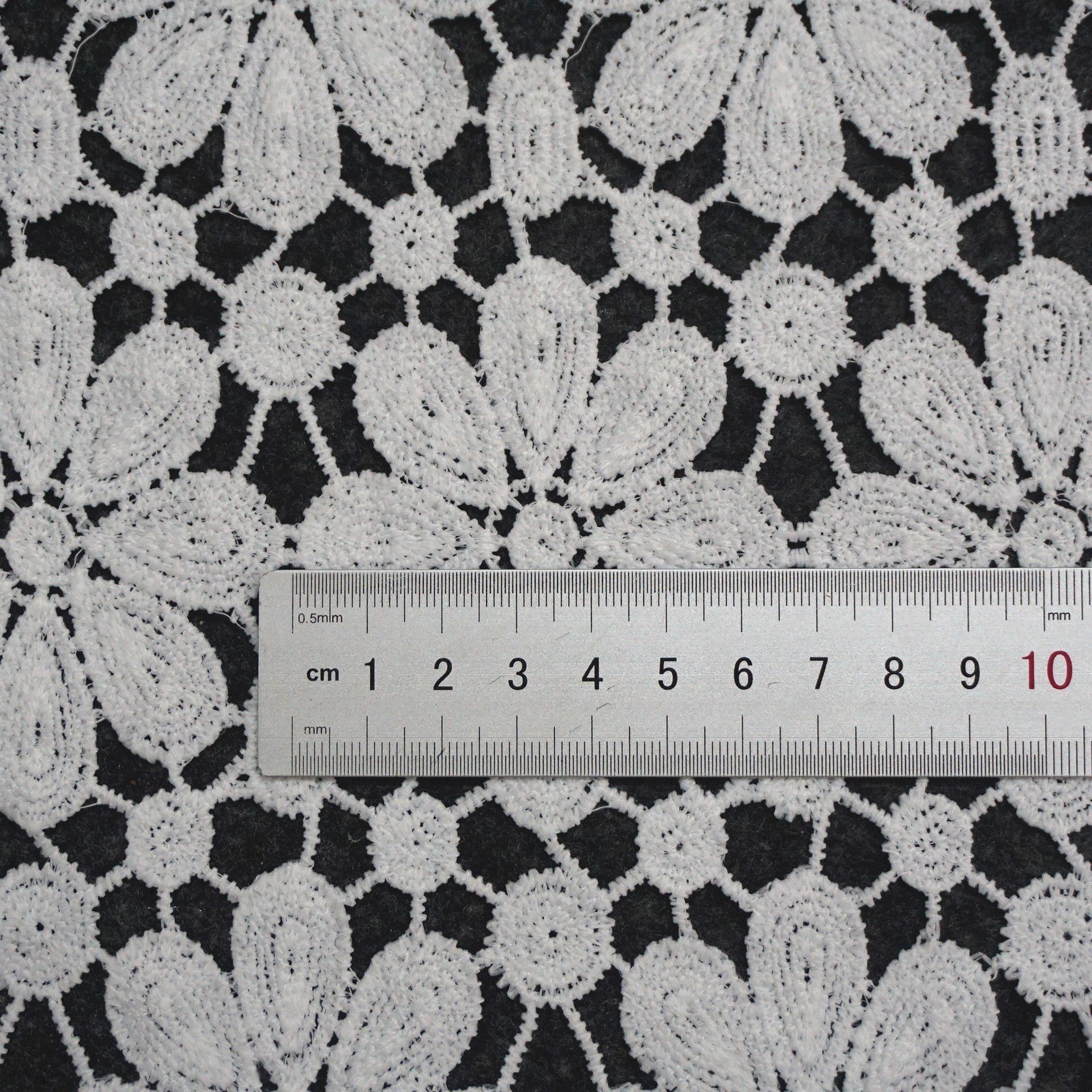 Custom Guipure Lace Trim For Industrial Use Garment Accessories Decoration Polyester Lace Trim