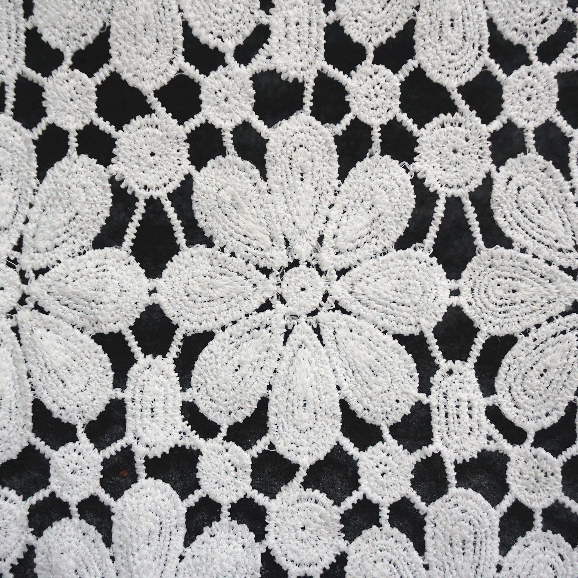 Custom Guipure Lace Trim For Industrial Use Garment Accessories Decoration Polyester Lace Trim
