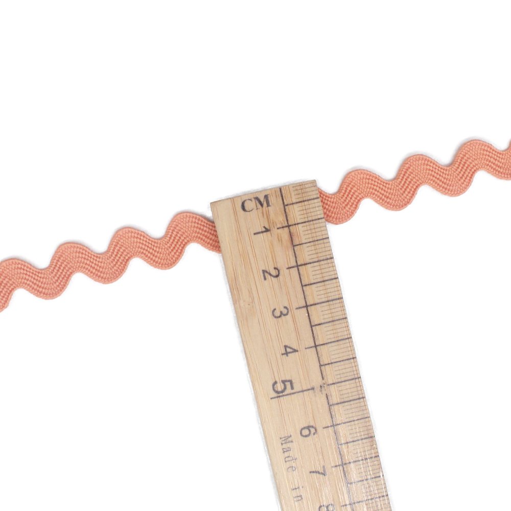 customized 6mm 8mmm 1cm zig zag trimming garment decoration rick rack trims polyester Rick Rack Ribbon