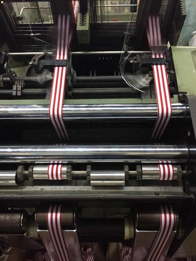 OEM Supplying Ribbons Drape Wholesale Customized Medal Moire Ribbon Award Distinctions Ribbon Trim High Quality