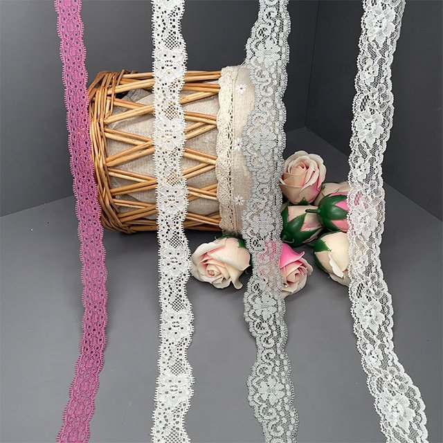 TUTON Custom French Elastic Lace 2.1/2.9/3.5/3.7 CM Trim Wholesale For Dress
