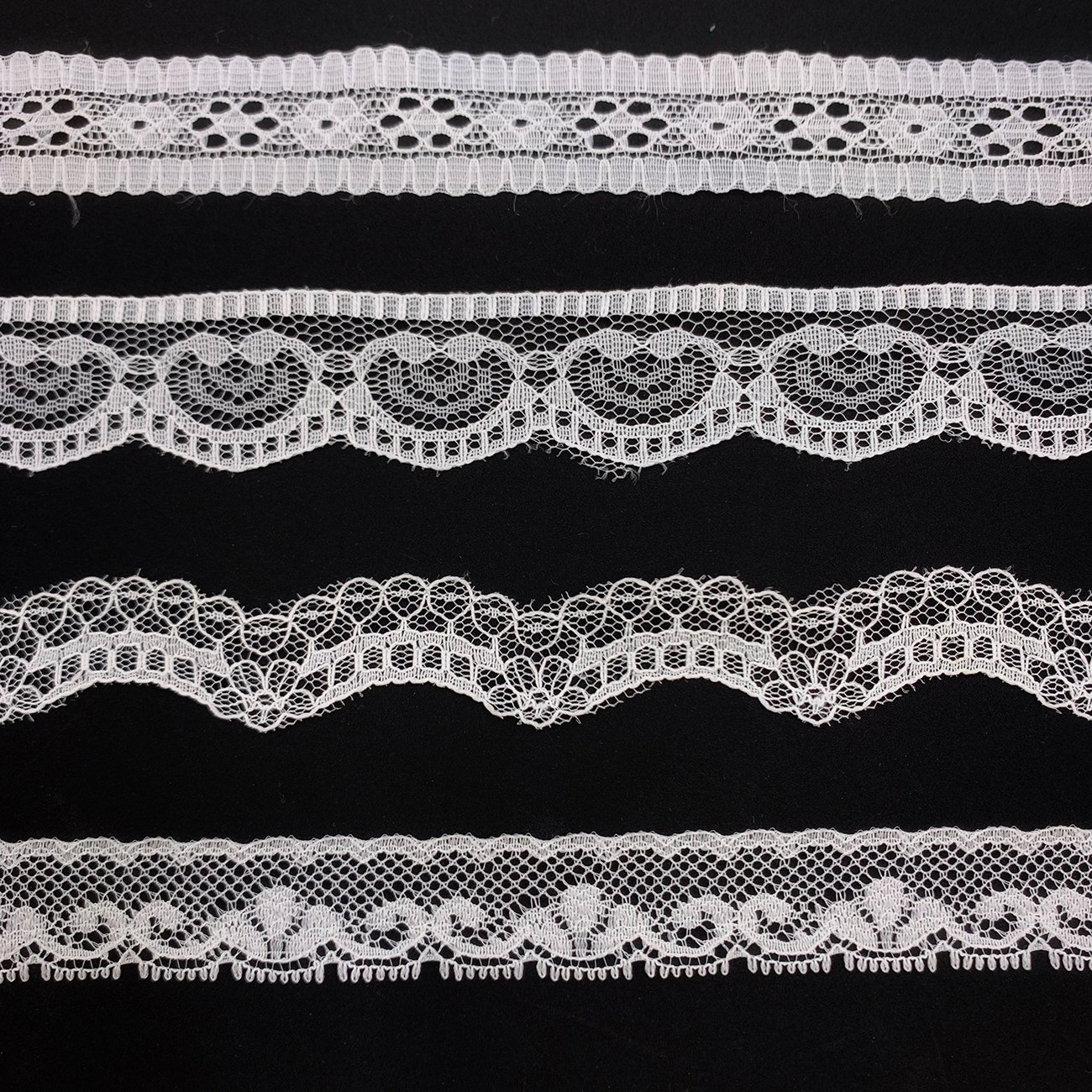 High Quality Spandex White Mesh Guipure French Nylon Elastic Tulle Lace Trim For Dress
