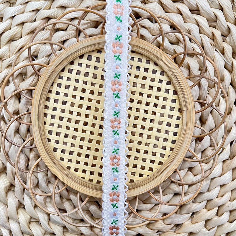 wholesale 1.2cm Wide Decoration Red Ribbon Trimmings Gold Bling Beaded Sequins Fabric bling lace trim