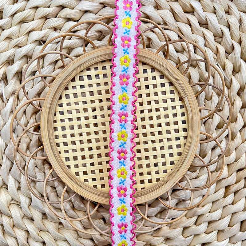 wholesale 1.2cm Wide Decoration Red Ribbon Trimmings Gold Bling Beaded Sequins Fabric bling lace trim