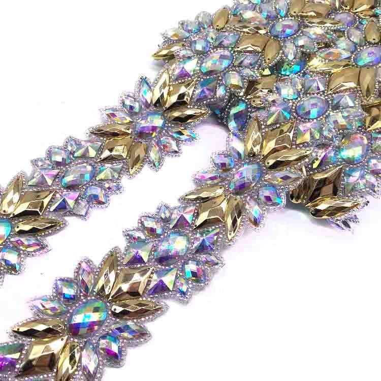 Carnival costumes resin stones trim decoration diamonds applique trimmings for clothing jewelry accessories DIY craft