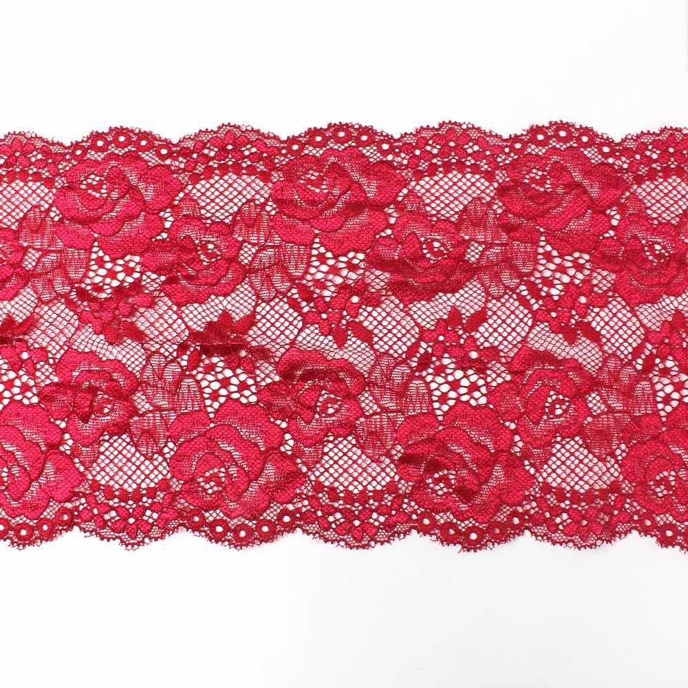 Chinese Supply Design Nylon Spandex Lace DIY Sewing Garment Accessories18.2Cm Lace Trim
