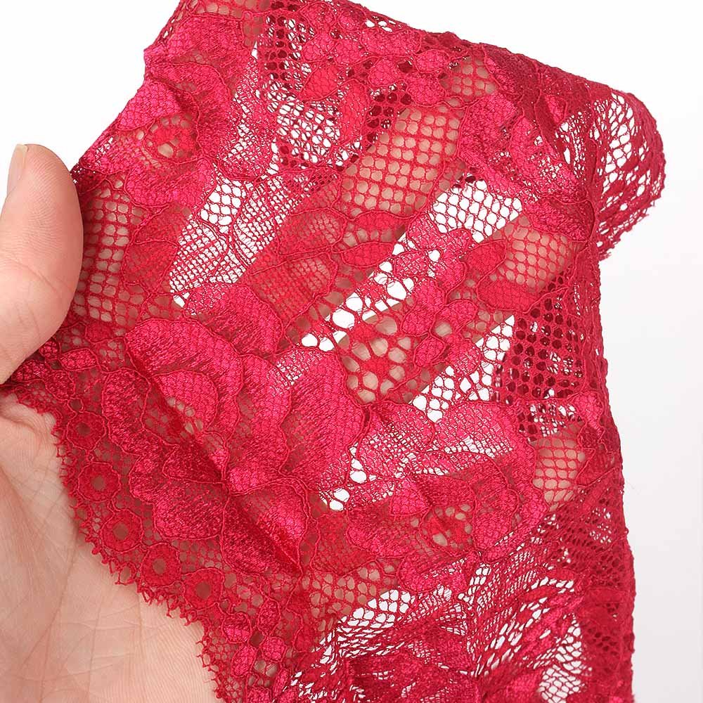 Chinese Supply Design Nylon Spandex Lace DIY Sewing Garment Accessories18.2Cm Lace Trim