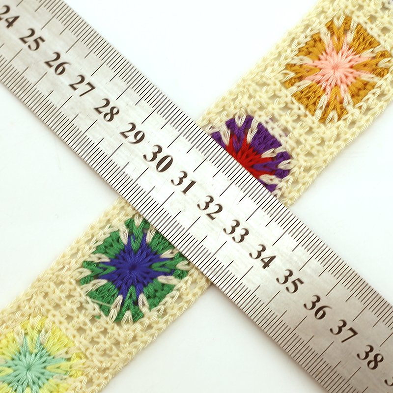 3.5 cm crochet lace trimming embroidery Lace Trimming for clothing dress headband accessories