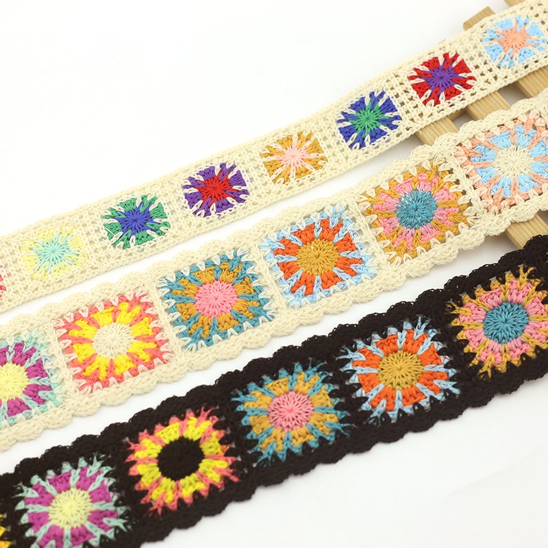 3.5 cm crochet lace trimming embroidery Lace Trimming for clothing dress headband accessories