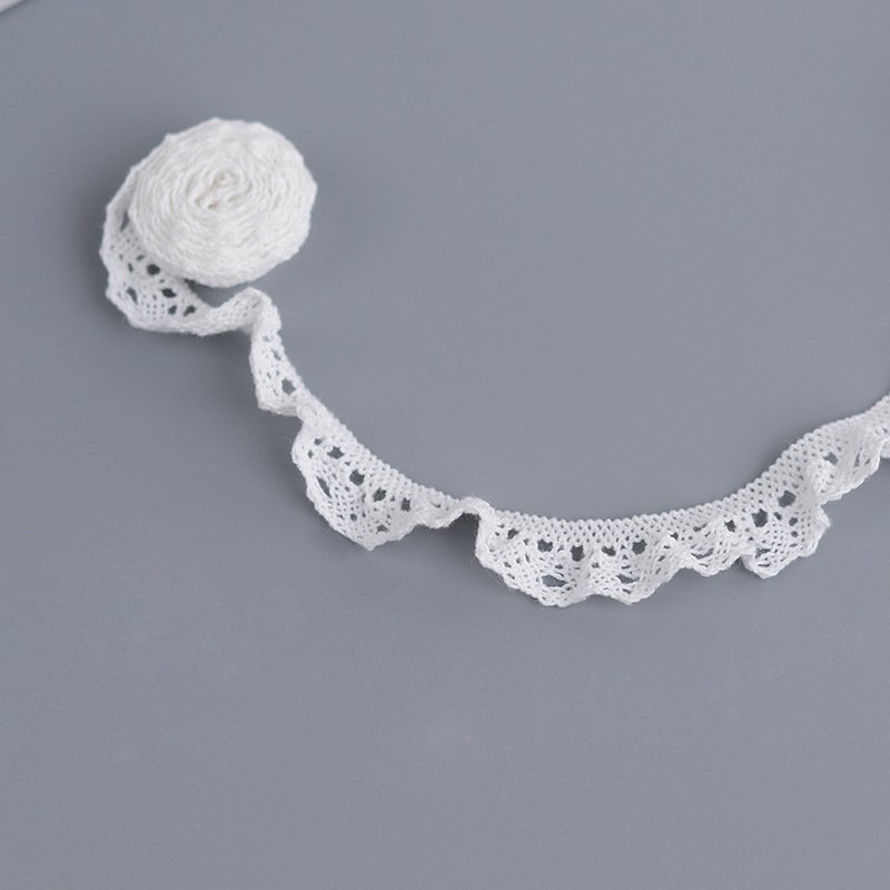 Factory Knitted Nylon Elastic Lace Belt Band Clothing Underwear Bra Spandex Narrow 1.5cm Pink Elastic Lace Trim