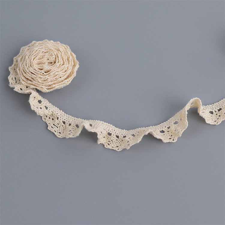 Factory Knitted Nylon Elastic Lace Belt Band Clothing Underwear Bra Spandex Narrow 1.5cm Pink Elastic Lace Trim