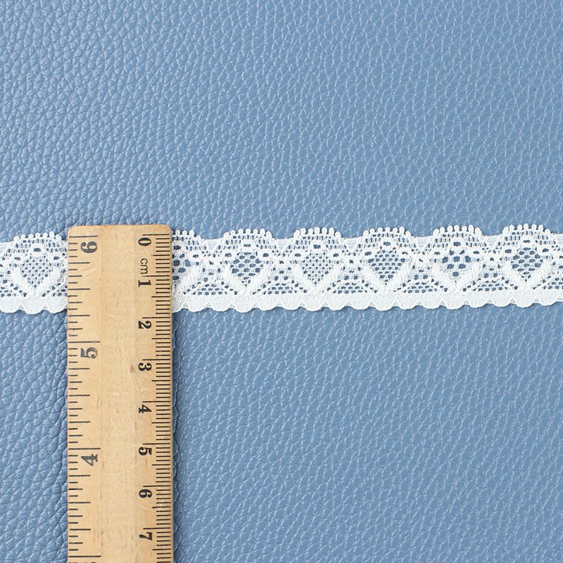 1-2cm Stretch Narrow Lace Trim Special Design Fancy Nylon Spandex Elastic for Women's Wedding Lingerie Dresses Underwear Bags