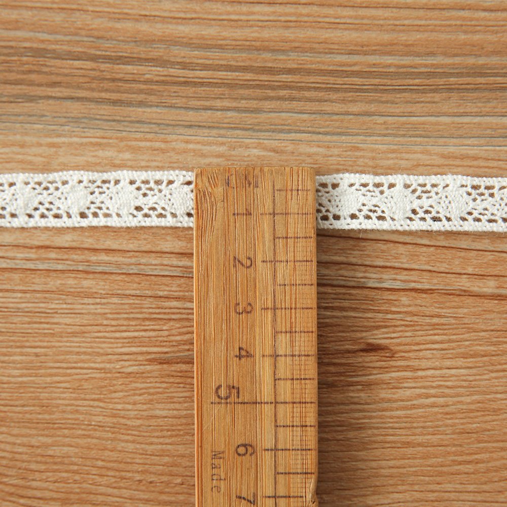 Newest product skin-friendly ribbon lace 100% cotton crochet trim lace for clothing