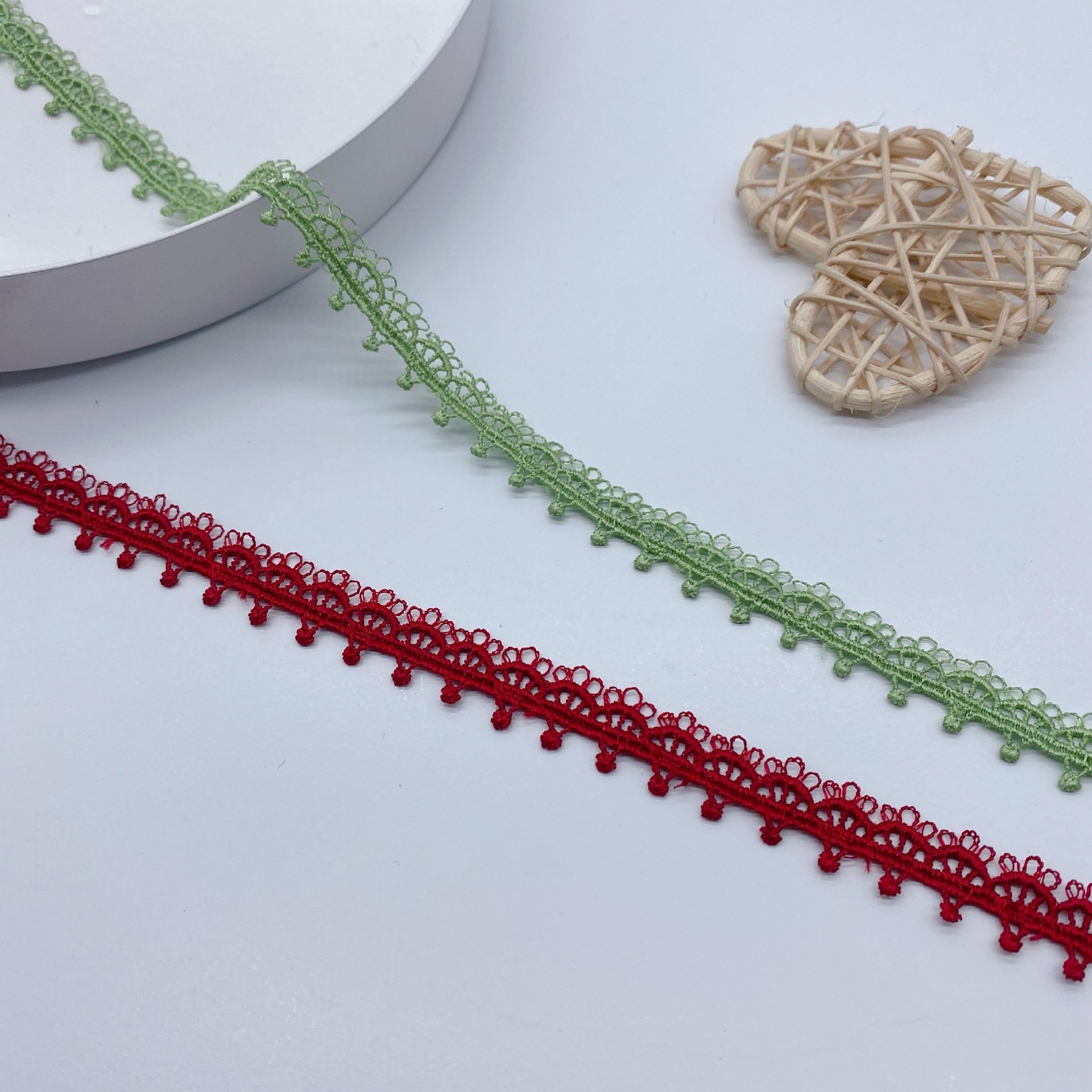 Colored lace Garment Accessories Embroidery Clothes Children's clothing chain trimming Lolita flower lace