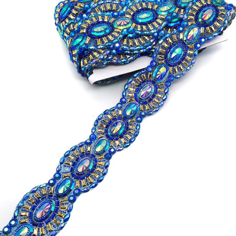 2024 Notting Hill Carnival DIY Craft Jewelry Resin Rhinestone Appliques Trimming for Shoes and Garments Iron-on Accessories