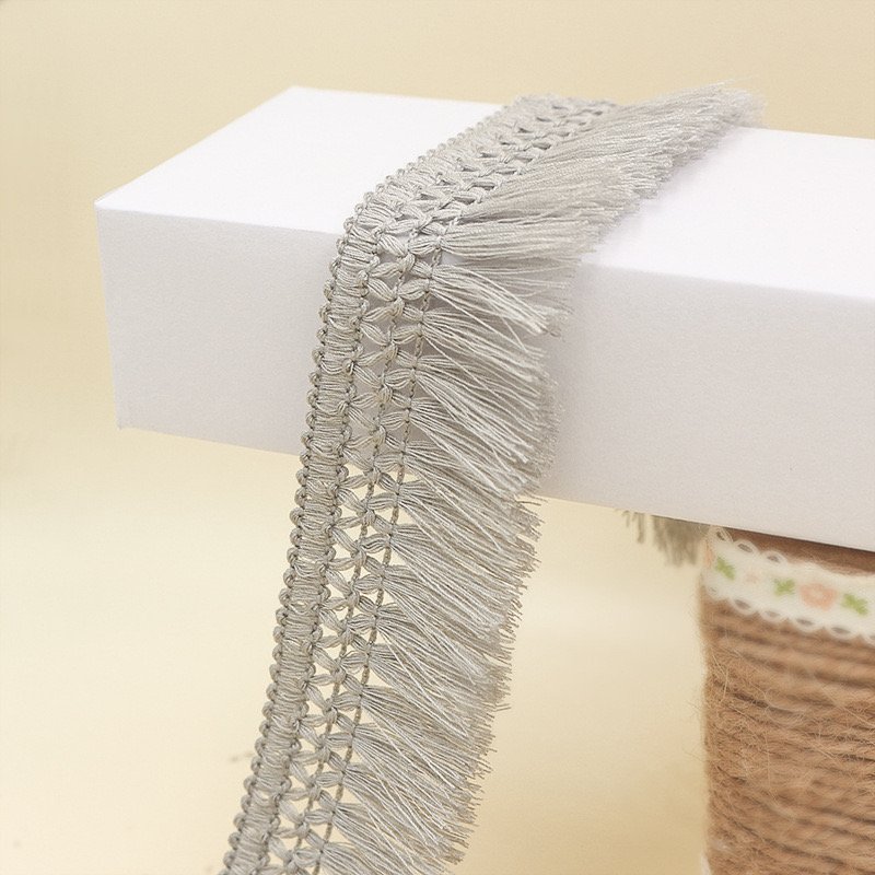 FA022 hot selling 4cm Tassel Fringes trim for Curtain Home Textile Garment Decor Trimming Accessories