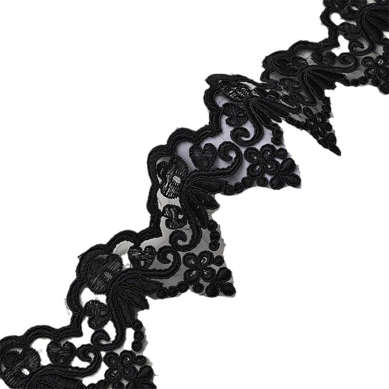 Width 8cm Gold Polyester Embroidery Beads Lace Non-strench Sequins Lace Trim Guipure Corded Lace For Garment Bridal Dress
