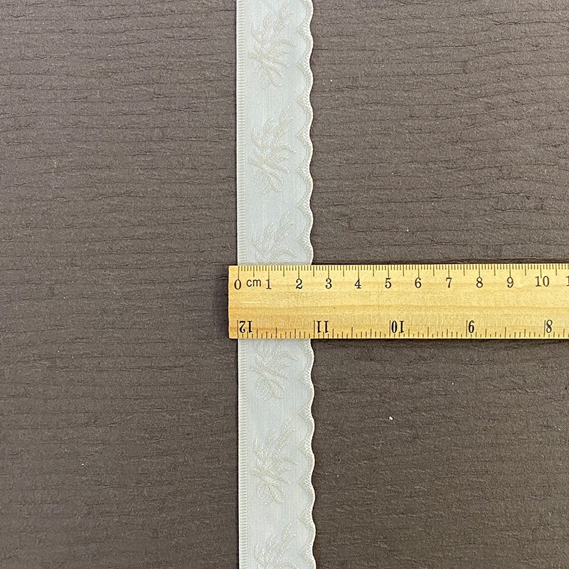 2.5Cm Width Narrow Small Flower Pattern Sewing Lace Trim For Underwear