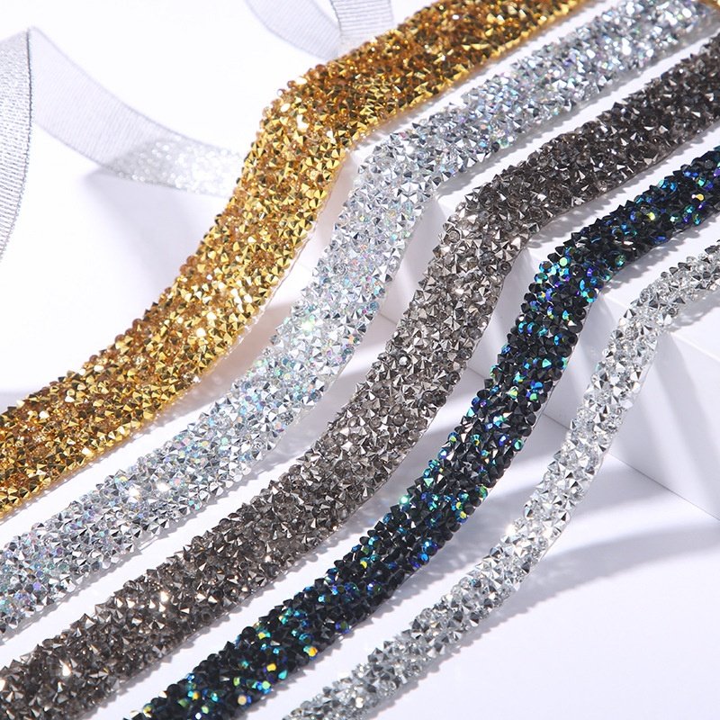 Wholesale trim stone resin rhinestone adhesive trim hot-fix