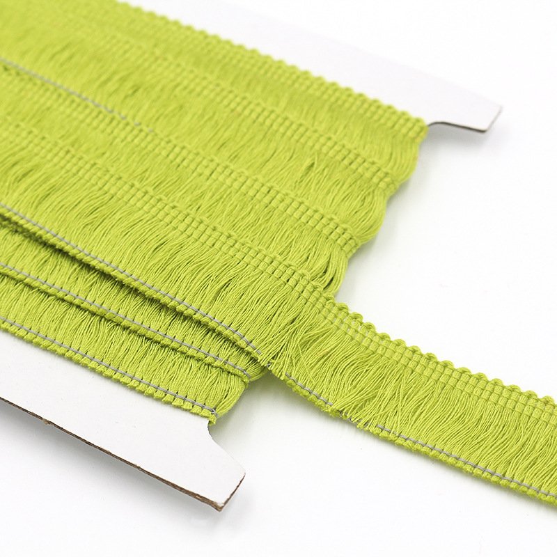 Stock 25mm Wide Fringe Tassel Trim Multi-Colored Lace Trim Fringe Trim Lace For Sewing Crafts Clothing Curtains