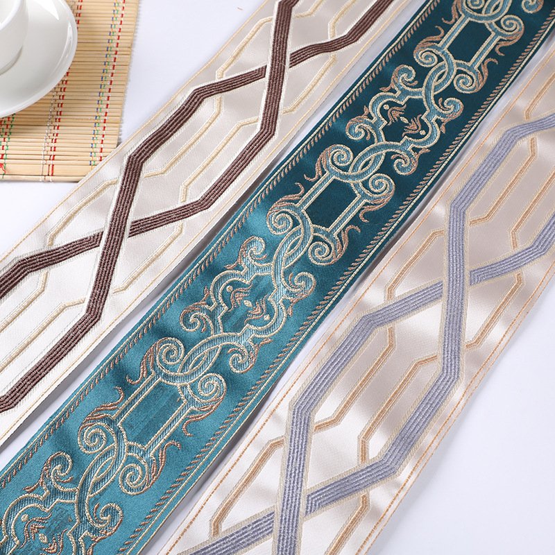 10yards/roll Ethnic Webbing Embroidery Lace Sewing Trims 8.5cm Width Tribal India Boho Fashion Decorative Webbing