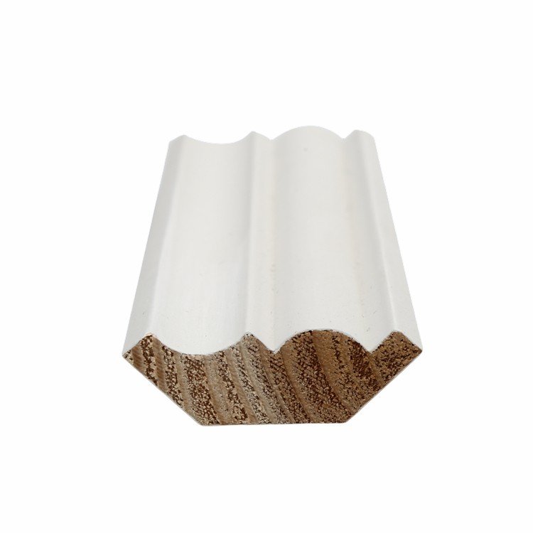Primed China Made Wood Trims And Cornice Molding